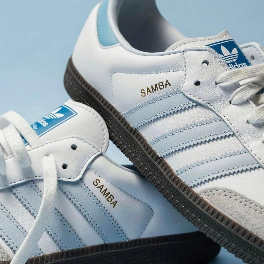 Adidas Samba OG White Red Size 36 - Image 5